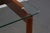 (Julius) Lars Hoftrup Glass Coffee Table and 4 Nesting Stools in Teak Attributed to Jorgen Baekmark - 6 Pieces For Sale - Image 4 of 13
