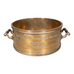 Victorian Bronze Imperial Standard Bushel Measure