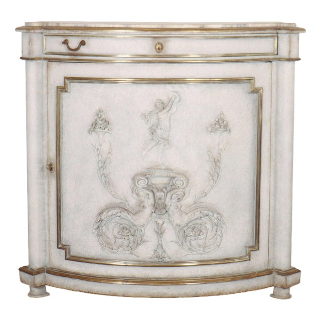 French Bowfronted Buffet, 1890s For Sale