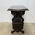 Traditional 1920's Highly Carved Side Table W/Marble Top For Sale - Image 3 of 6