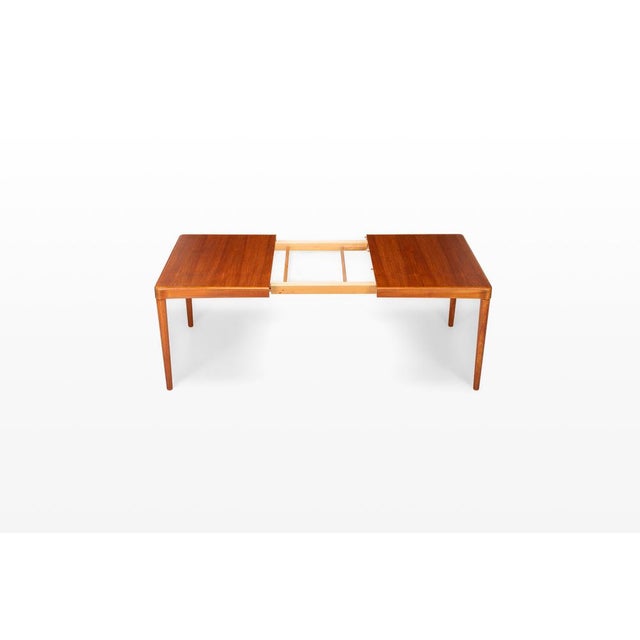 Extendable Dining Table by H.W. Klein for Bramin, 1960s For Sale - Image 6 of 15