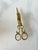 Vintage Ornate Brass Candle Wick Trimmer & Snuffer Scissors For Sale In Washington DC - Image 6 of 17