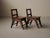 Modernist Oak Chairs, France, 1940s, Set of 2 For Sale - Image 16 of 18