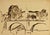 Black marker on paper. Not signed. Very good condition. This piece is attributed to the mentioned designer/maker. It has...