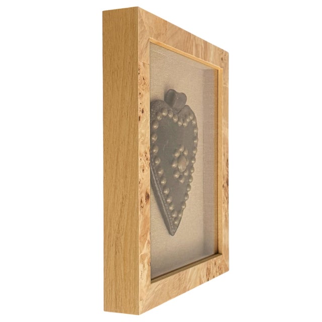 Framed 19th Century American Horse Harness Heart For Sale - Image 4 of 10