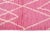 2010s Contemporary Moroccan Style Handmade Pink Tribal Wool Runner For Sale - Image 5 of 11