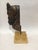 Kenneth Ludwig Chicago Hand Carved Wood & Stone Horse Sculpture For Sale - Image 4 of 8