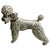 Ceramic Antique Vienna Keramos Austria Porcelain Poodle, 1930s For Sale - Image 7 of 13