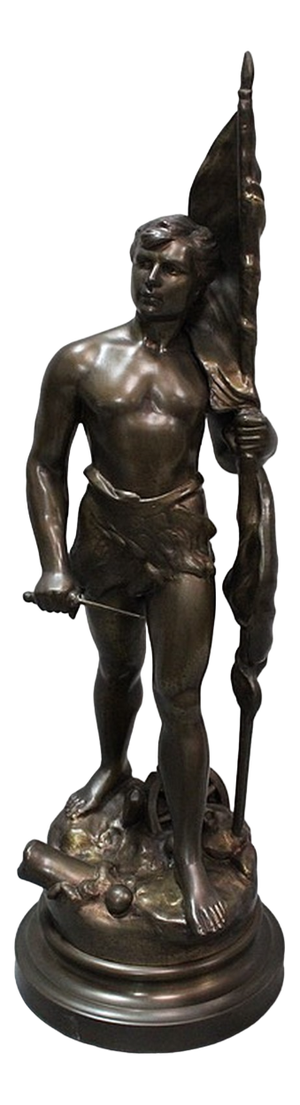 Allegory of the Fatherland, 19th Century, Bronze