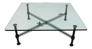 Ilana Goor Original Work ‘Rebar’ Table With Bronze Frogs