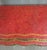 Red Vintage Theodore Alexander Red Leather Wrapped Serpentine Chest of Drawers For Sale - Image 8 of 13