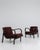 Wood Pair Of H-237 Upholstered Bentwood Armchairs By Kozelka And Kropacek For Sale - Image 7 of 11