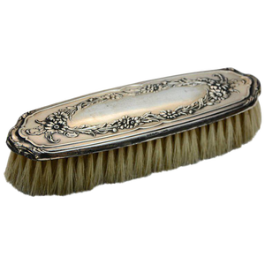 Sterling Silver Late 19th Century Victorian Clothes Brush
