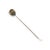 Vintage Fabergé Imperial Collection Enameled Egg Set of 4 Topped Cocktail Forks For Sale - Image 10 of 11
