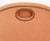 Wood Edward Ferrell Victorian Style Button-Tufted Red Fabric Upholstered Slipper Chair For Sale - Image 7 of 8