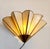 Art Deco Fan Wall Sconce in Glass Paste, 1940s For Sale - Image 4 of 9