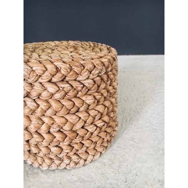 French Mediterranean Low Rope Stool from Audoux Minet, 1940s For Sale - Image 13 of 18