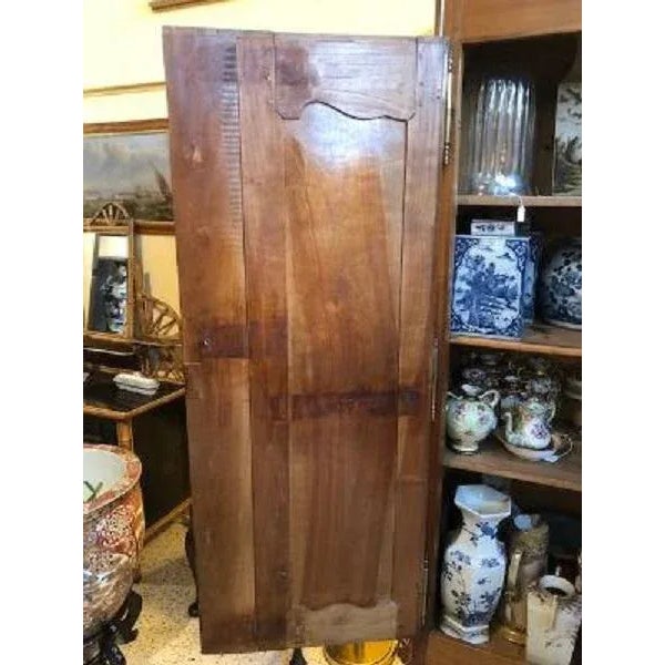 Country French Cherry Antique Armoire For Sale - Image 10 of 11