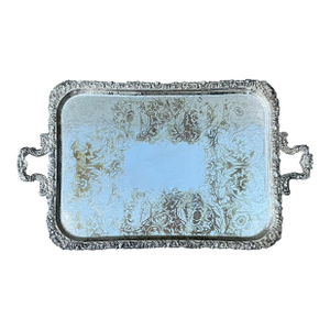 Vintage Silver Plate Tray