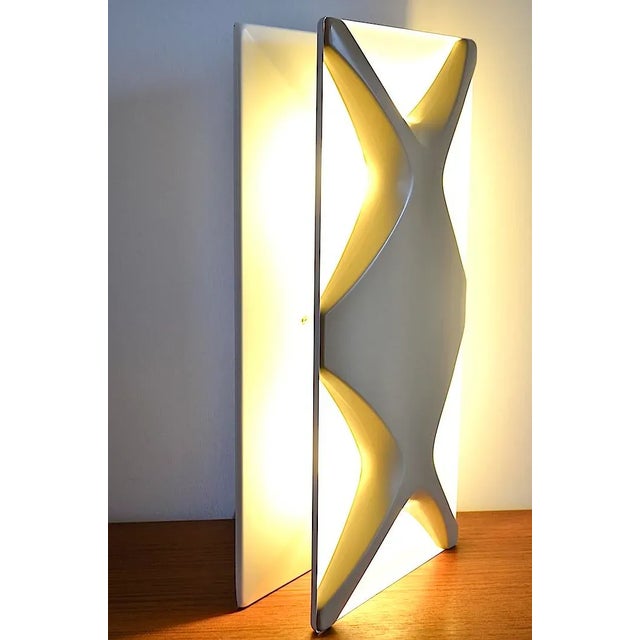 Metal Oyster Sconce by Klaus Link for Heinz Neuhaus, 1960s For Sale - Image 7 of 8