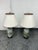 Chinoiserie Late 20th Century Chinoiserie Porcelain Vase Table Lamps, Pair For Sale - Image 3 of 12
