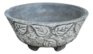 Bohemian Concrete Planter, 1970s