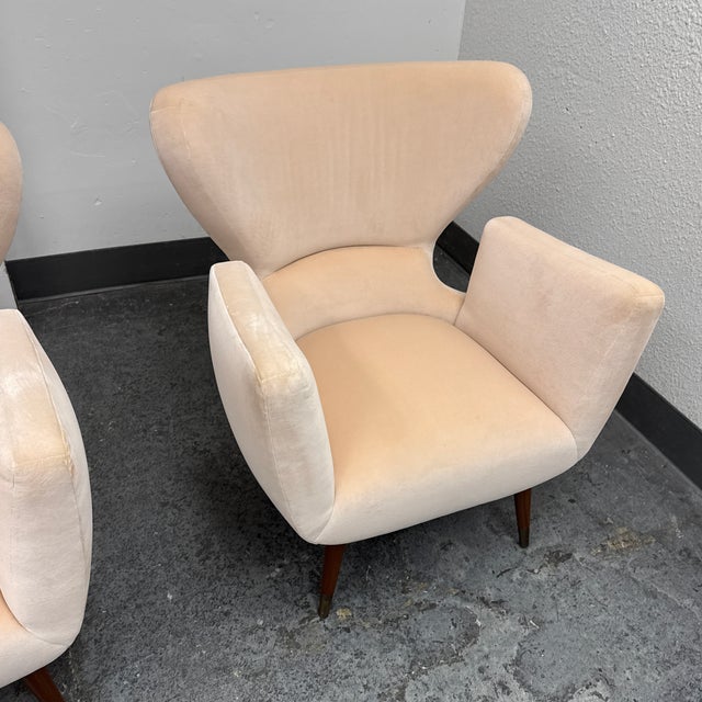 Coup Studio for Coup D’Etat Italian Club Chairs, Pair For Sale - Image 11 of 12