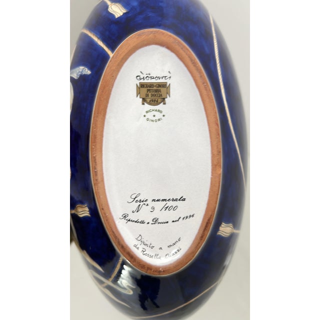 Gio Ponti Bowl by Gio Ponti for Richard Ginori, 1996 For Sale - Image 4 of 5