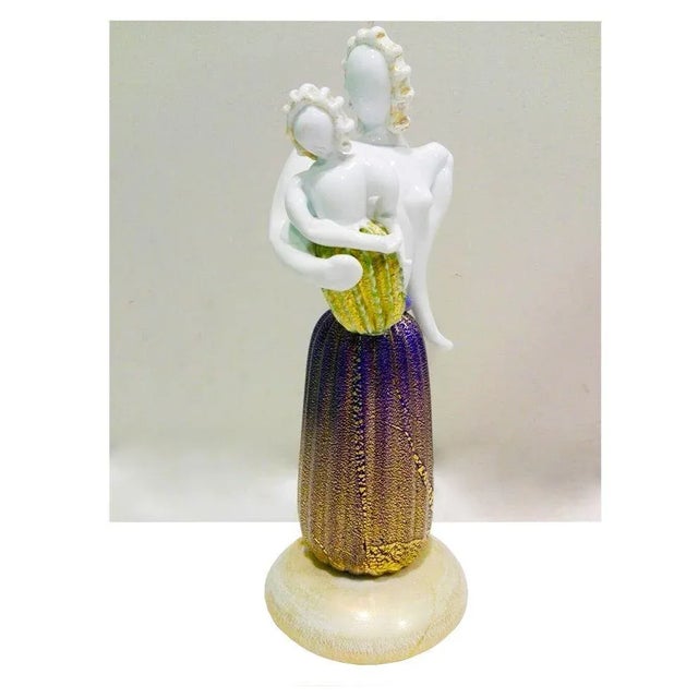 Motherhood Sculpture by Napoleone Martinuzzi & Ercole Barovier for Barovier e Toso, 1934 For Sale - Image 13 of 17