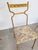 Gold Wrought Iron Chairs, 1980s, Set of 4 For Sale - Image 9 of 14
