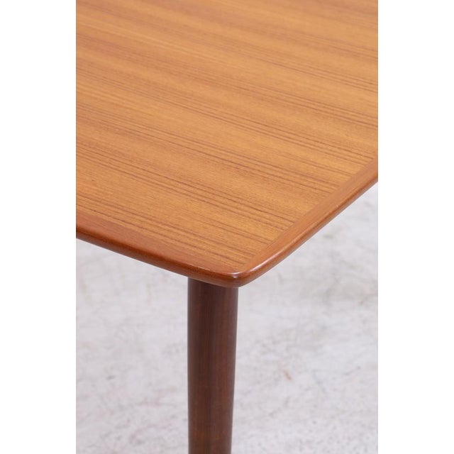 Mid-Century Extendable Teak Dining Table by Gustav Bahus For Sale - Image 10 of 15