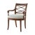 Wood Regency Style Mahogany Armchairs- Set of 2 For Sale - Image 7 of 8