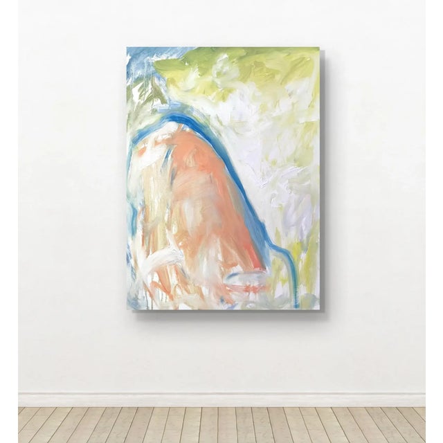 Abstract Matthew Izzo Oil Painting on Canvas - Titled "Waterfall" For Sale - Image 3 of 11