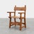 Rustic Carved Oak Iberian Side Chair, Spain, 1900 For Sale - Image 15 of 15