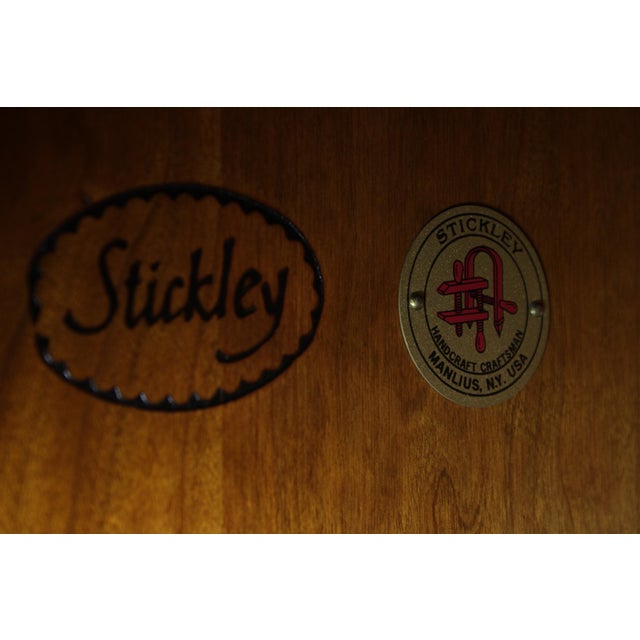 Stickley Cherry 21st Century Grandfather Clock For Sale - Image 15 of 18