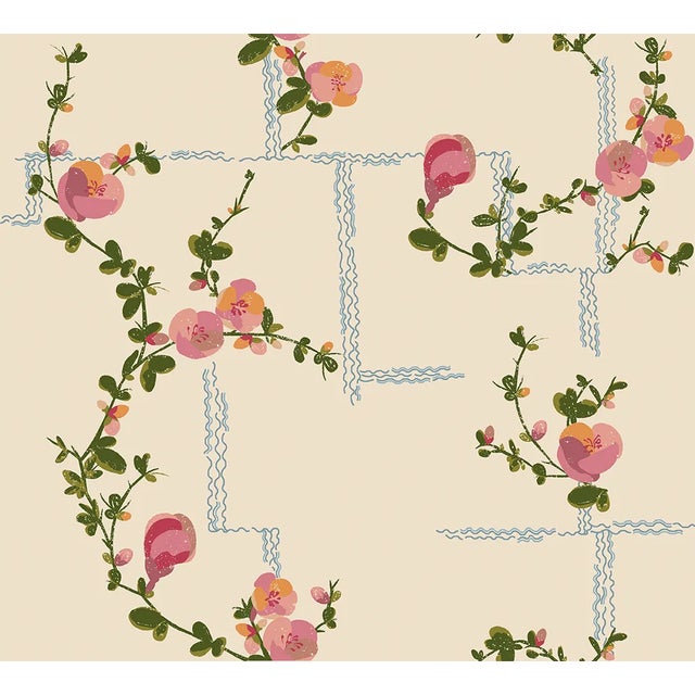 Fabric Sample - Lizzet Frausto Coco in Beige Linen For Sale - Image 4 of 4