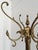 Metal Italian Brass Hall Tree with Onyx Marble Base, 1960s For Sale - Image 7 of 18