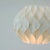 Metal Butterfly Pendant Lamp by Lars Schiøler for Hoyrup Denmark For Sale - Image 7 of 11