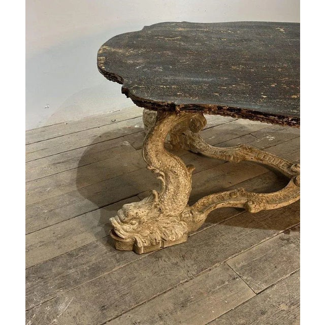 Large Italian Coffee Table, 19th Century For Sale - Image 5 of 11