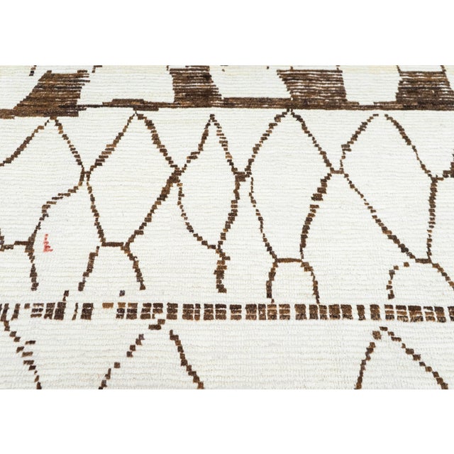 Turkish Tulu Handmade Rug 9' x 13'3" #20342 For Sale - Image 4 of 8