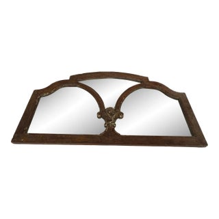 1970s Wall Mirror Three Segmented Sections For Sale