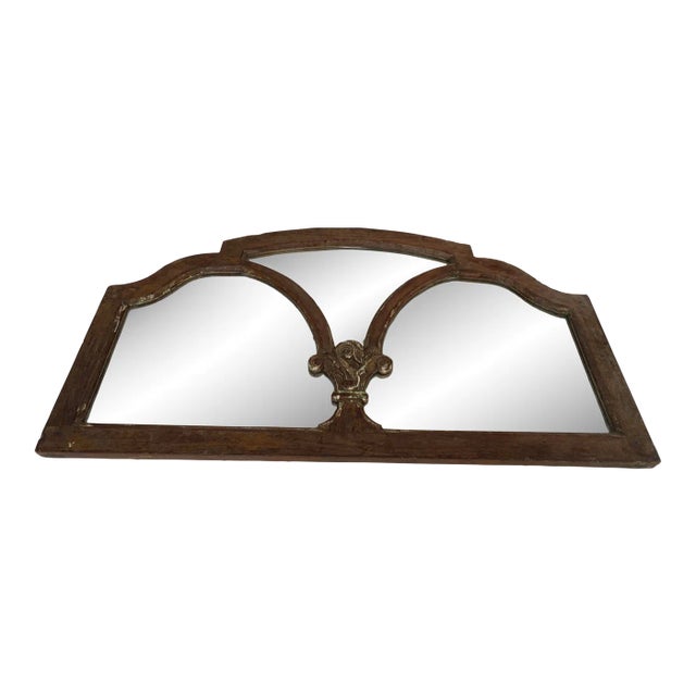 1970s Wall Mirror Three Segmented Sections For Sale