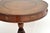 Antique Regency Style Leather Top Drum Table, 1890 For Sale - Image 9 of 12