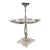 Vintage French Style Multi-Tier Cast Iron Plant Stand or Epergne For Sale