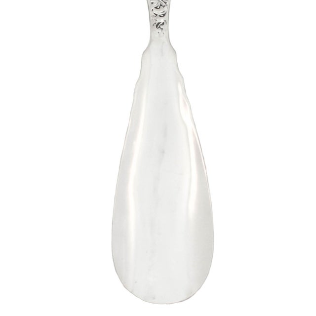 Art Deco 1880 Frank Whiting Sterling Silver “Heraldic” Shoehorn For Sale - Image 3 of 4