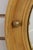 Federal Style Convex Glass Gold Finish Round Mirror For Sale - Image 11 of 15