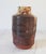 1970's Textured Brown & Beige Studio Art Pottery Vase For Sale In Milwaukee - Image 6 of 9
