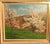 Modern Hecht Paul Richard, Cherry Blossom Witzenhausen Landscape, 1943, Oil Painting For Sale - Image 3 of 12