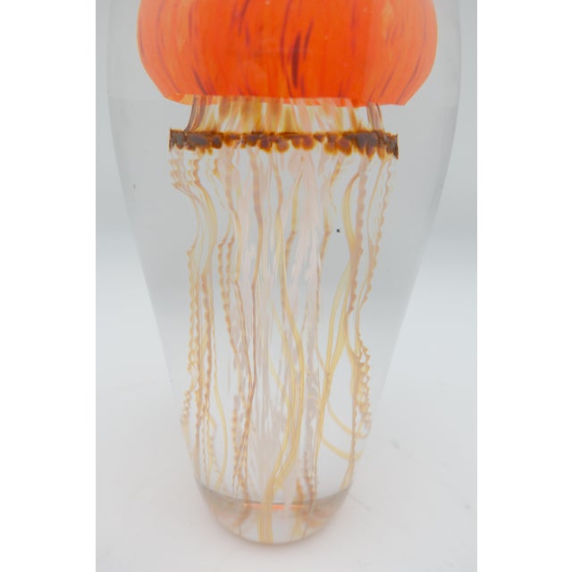 Sunrise Glass Jellyfish Sculpture For Sale In New York - Image 6 of 7