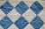 Textile 1940s Indigo and White Double Irish Chain Antique Quilt - For Sale - Image 7 of 10
